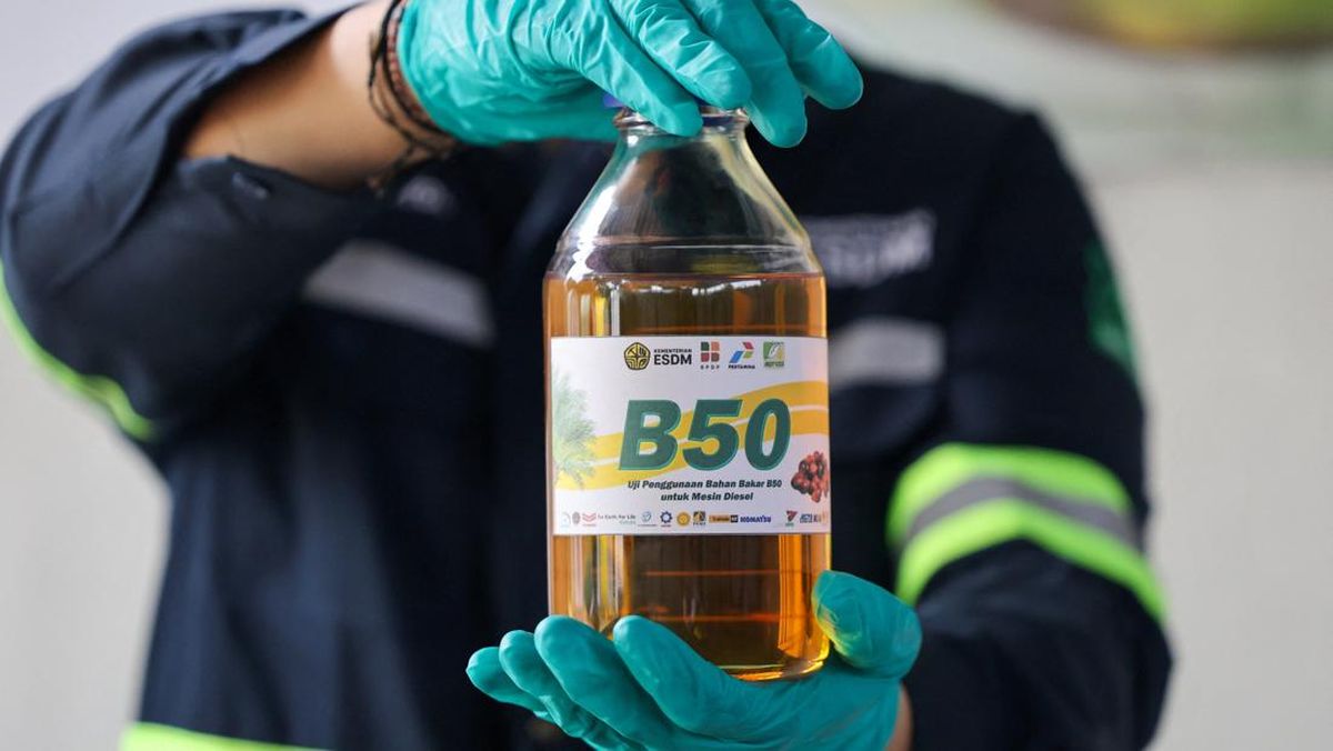 ESDM Targetkan Penyaluran B50 di Seluruh SPBU Mulai 1 Oktober